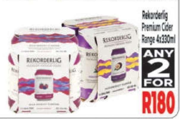 Rekorderlig Premium Cider Range