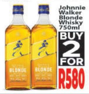 Johnnie Walker Blonde Whisky 750ml