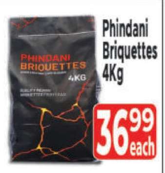 Phindani Briquettes 4Kg