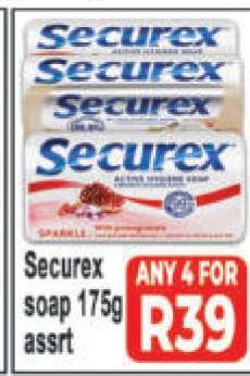 Securex soap 175g assrt