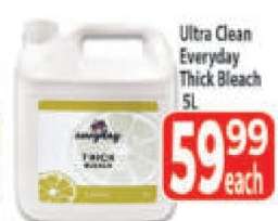 Ultra Clean Everyday Thick Bleach 5L