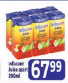 Infacare Juice assrt