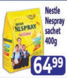 Nestle Nespray sachet 400g