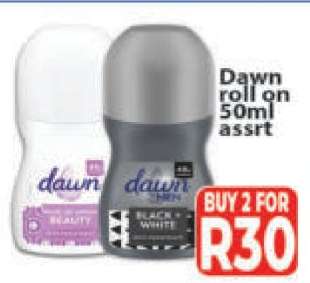 Dawn roll on 50ml assrt
