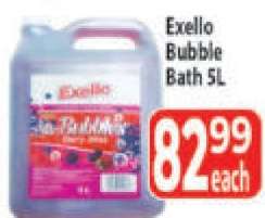 Exello Bubble Bath 5L