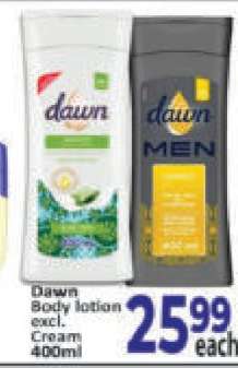 Dawn Body lotion excl. Cream 400ml