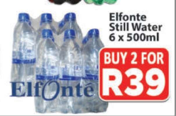 Elfonte Still Water 6 x 500ml