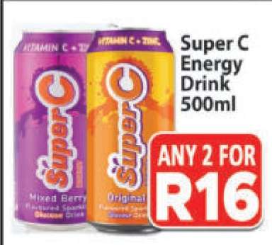 Super C Energy Drink 500ml