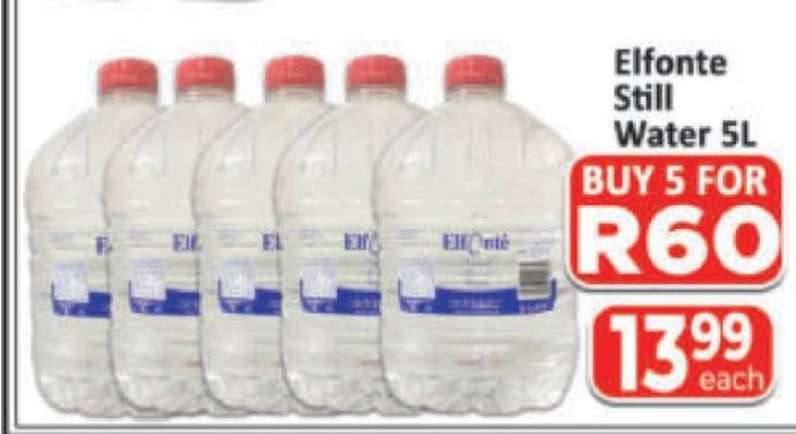 Elfonte Still Water 5L