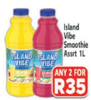 Island Vibe Smoothie Assrt 1L