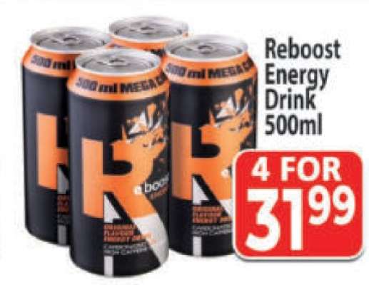 REBOOST ENERGY DRINK 500ml