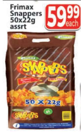 Frimax Snappers 50x22g assrt