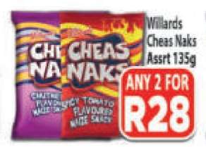 Willards Cheas Naks Assrt 135g