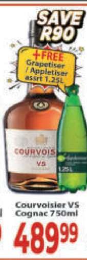 COURVOISIER VS COGNAC 750ML