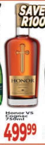 Honor VS Cognac 750ml