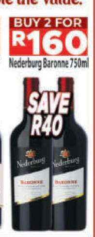 Nederburg Baronne 750ml