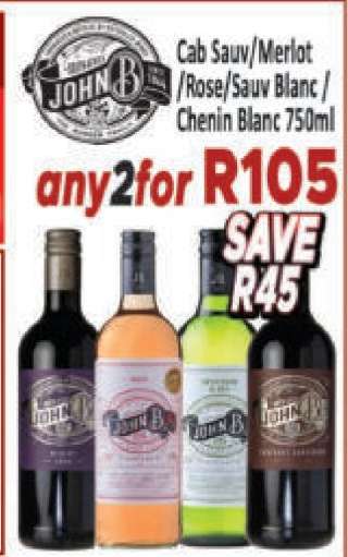 JOHN B Wines
