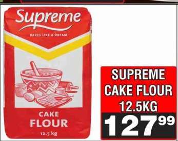 Supreme Cake Flour 12.5kg