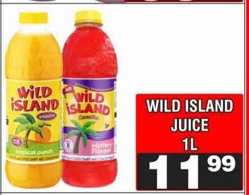 WILD ISLAND JUICE 1L