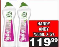 HANDY ANDY 750ML X 5's