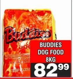 BUDDIES DOG FOOD 8KG