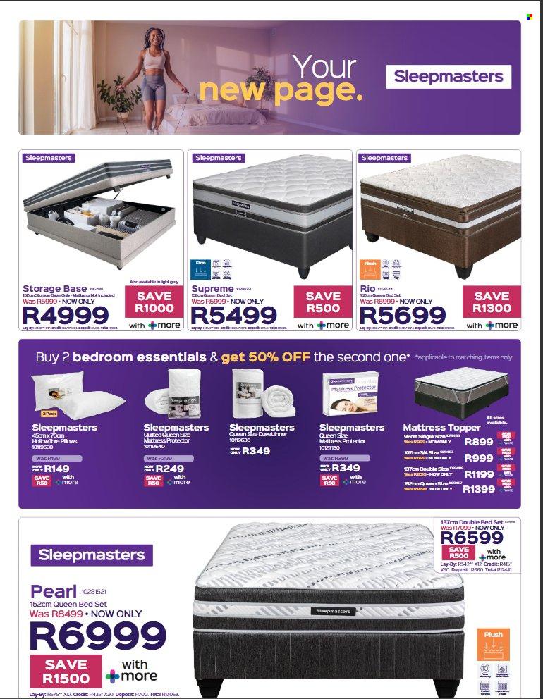 Sleepmasters specials - 19/03/2026 - 15/04/2026. Page 9