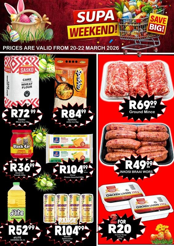 Supa Store specials - 20/03/2026 - 22/03/2026. Page 1