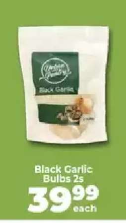 Black Garlic Bulbs 2s
