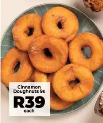 Cinnamon Doughnuts 9s