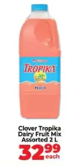 Clover Tropika Dairy Fruit Mix Assorted 2 L