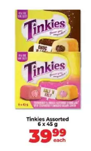 Tinkies Assorted
