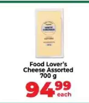 Food Lover's Cheese Assorted