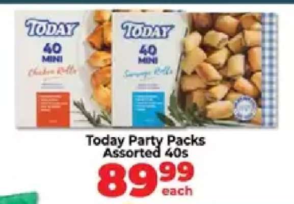 Today Party Packs Assorted 40s