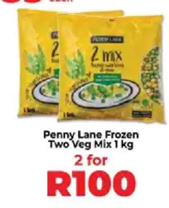 Penny Lane Frozen Two Veg Mix 1 kg
