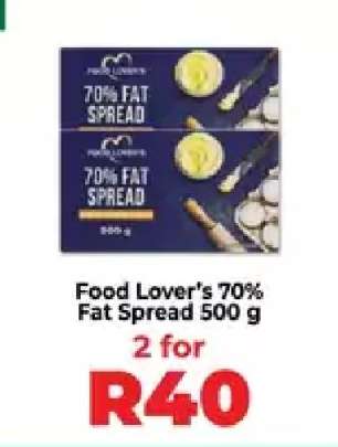 Food Lover’s 70% Fat Spread 500 g