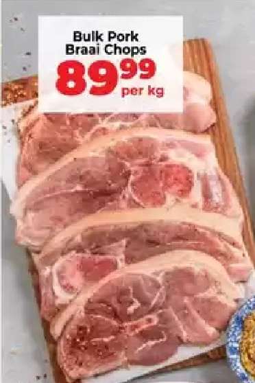 Bulk Pork Braai Chops
