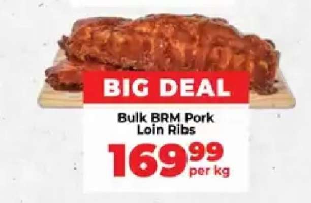 Bulk BRM Pork Loin Ribs
