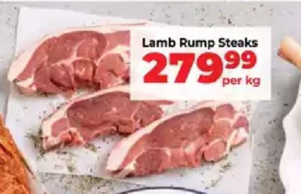 Lamb Rump Steaks