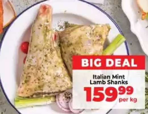 Italian Mint Lamb Shanks