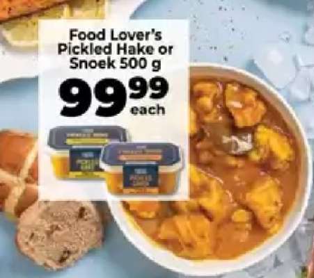 Food Lover's Pickled Hake or Snoek 500 g