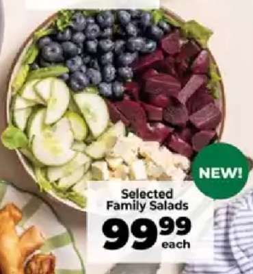 Selected Family Salads