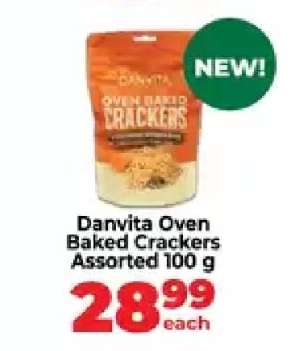 Danvita Oven Baked Crackers Assorted 100 g
