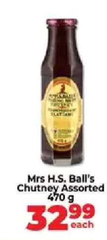 Mrs H.S.Ball's Chutney Assorted