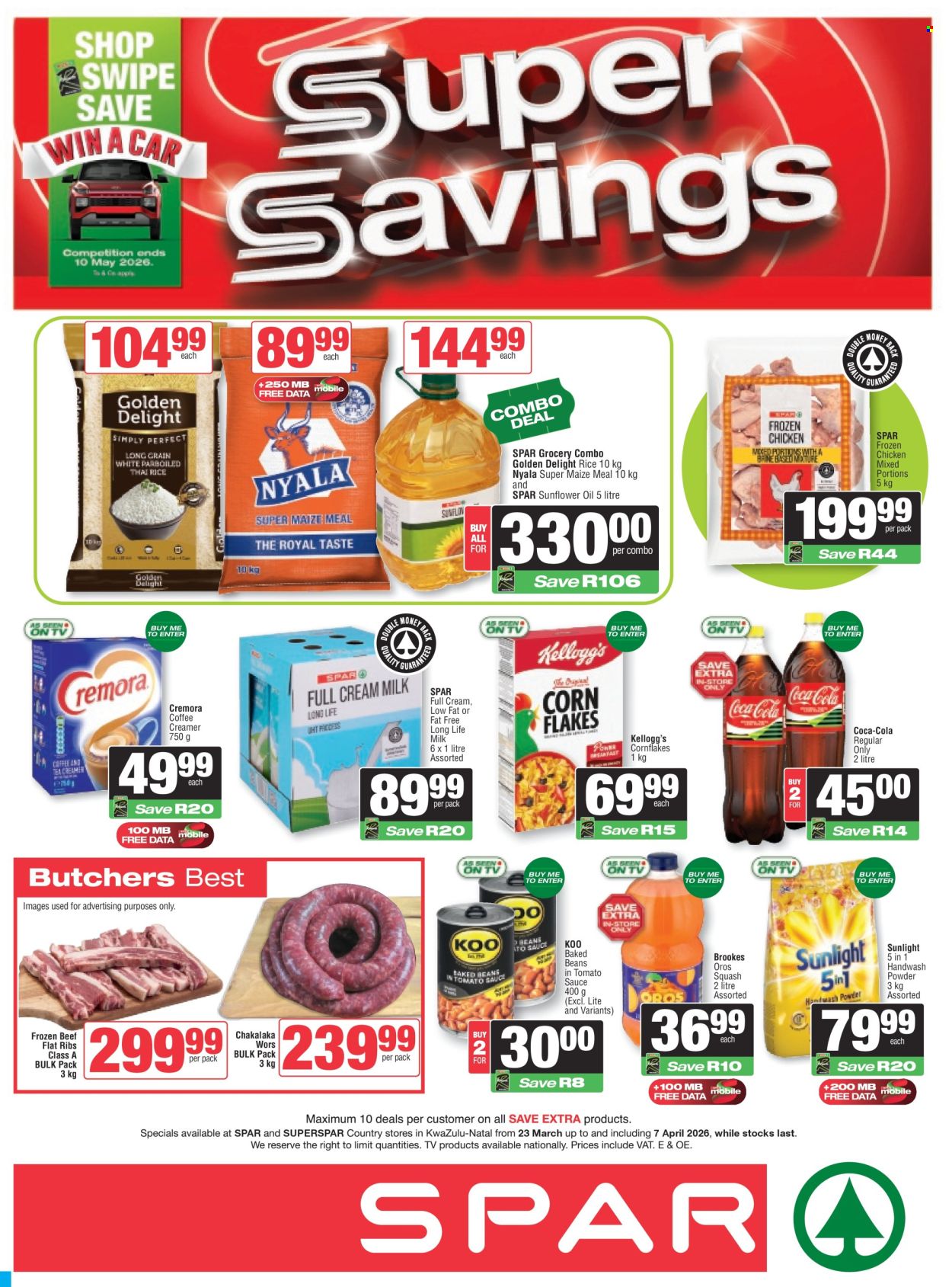 SPAR specials - 23/03/2026 - 07/04/2026. Page 1
