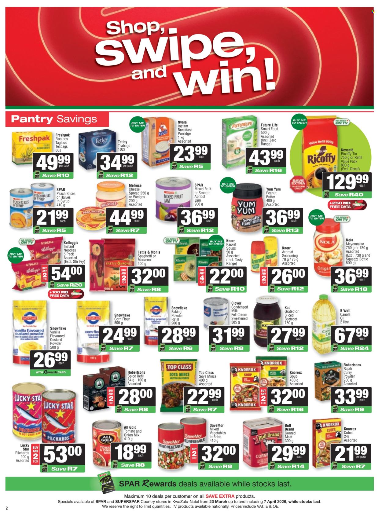 SPAR specials - 23/03/2026 - 07/04/2026. Page 2