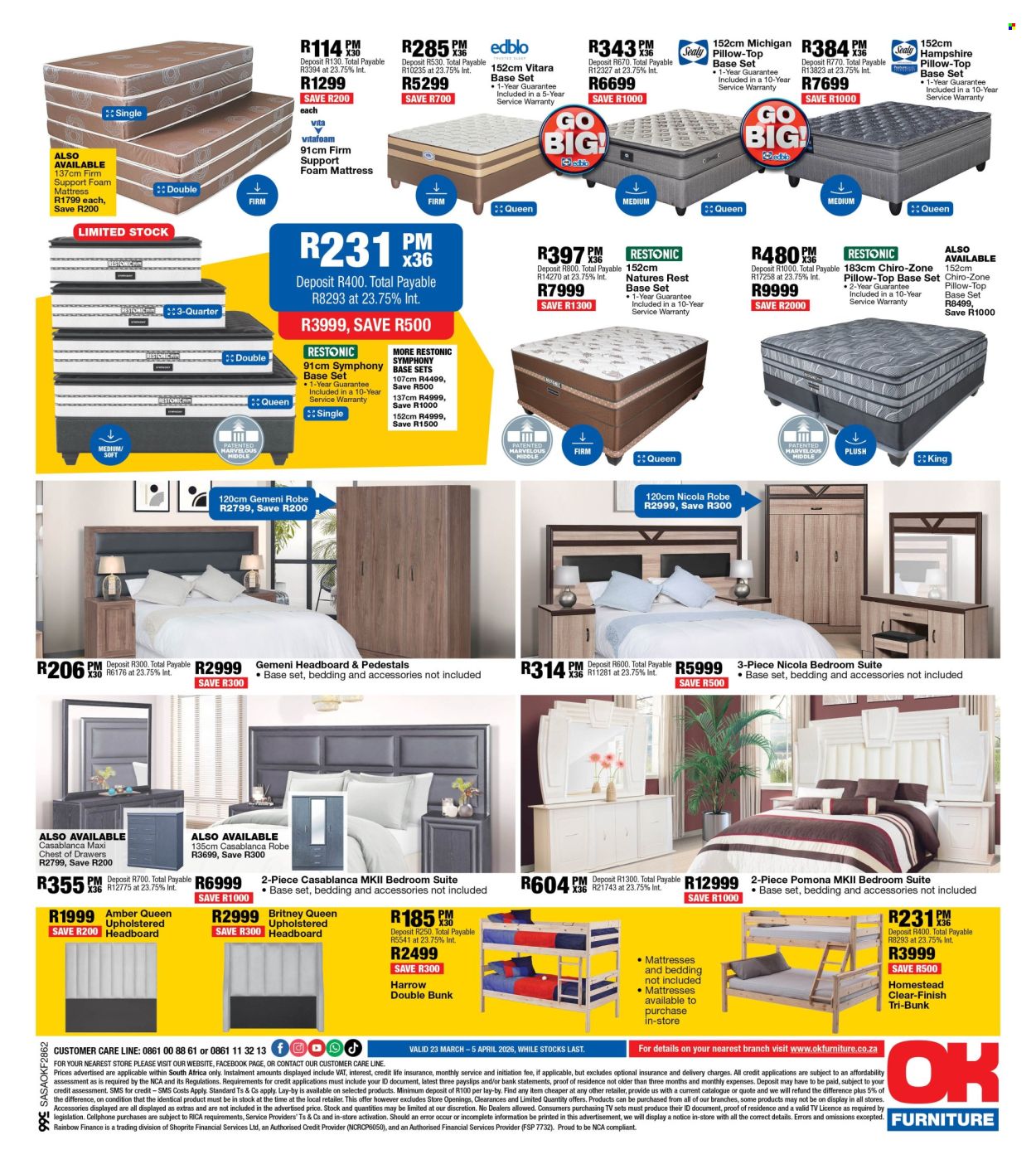OK Furniture specials - 23/03/2026 - 05/04/2026. Page 8