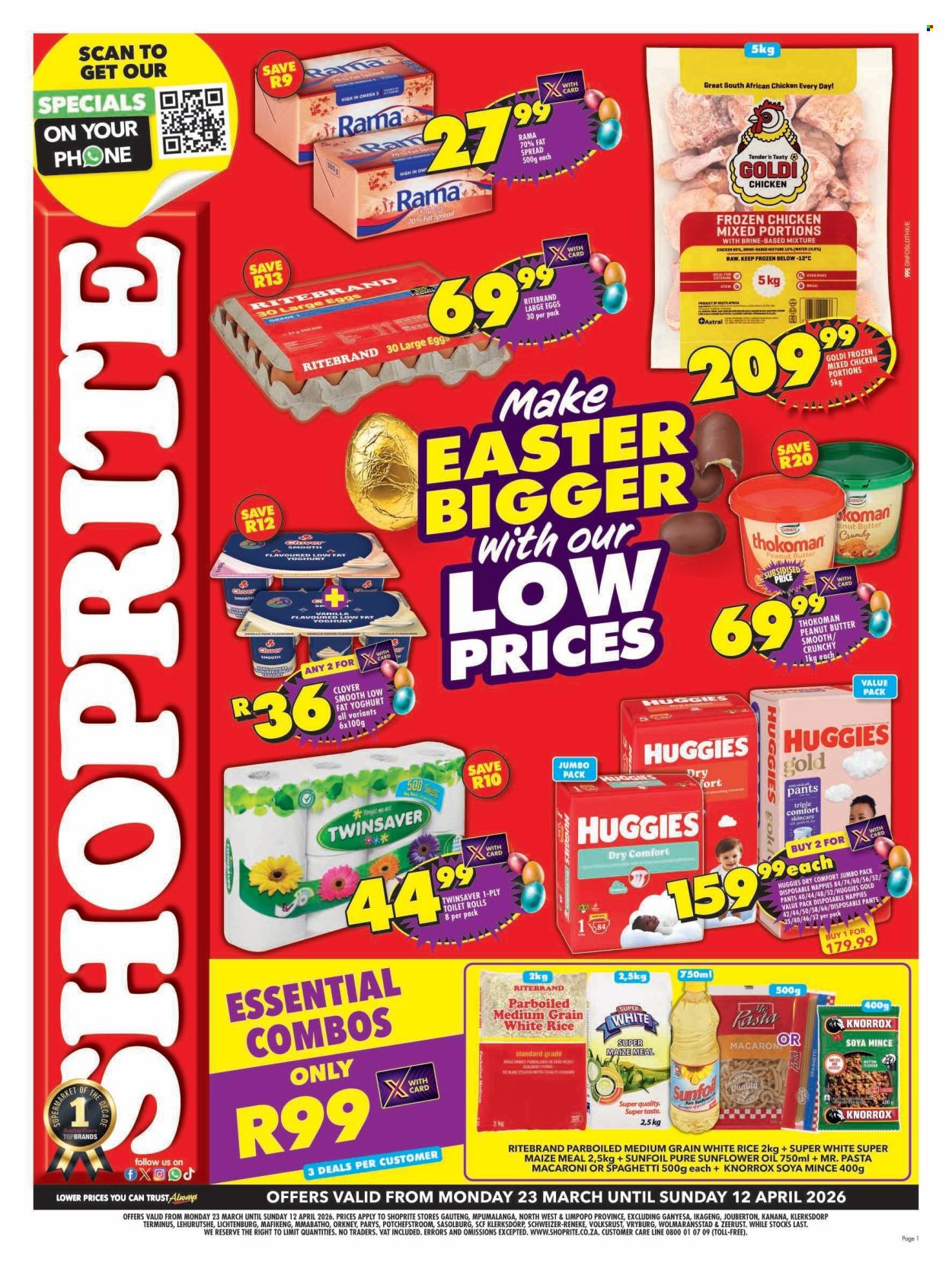 Shoprite specials - 23/03/2026 - 12/04/2026. Page 1