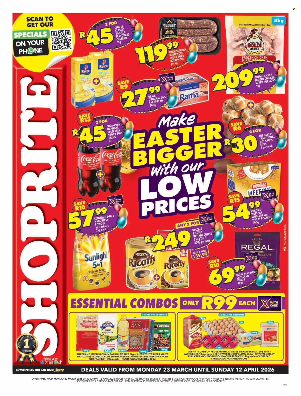 Shoprite specials - 23/03/2026 - 12/04/2026. Page 1