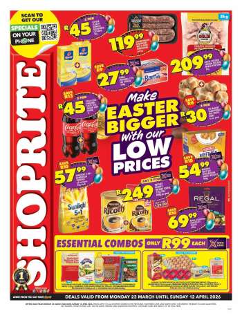 Shoprite catalogue  - 23/03/2026 - 12/04/2026.