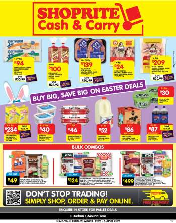 Shoprite catalogue  - 23/03/2026 - 05/04/2026.